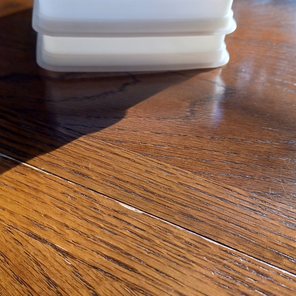 Tupperware Blue and White Storage Set - Picture 2 of 2